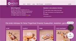 Desktop Screenshot of fingerfood.at