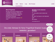 Tablet Screenshot of fingerfood.at